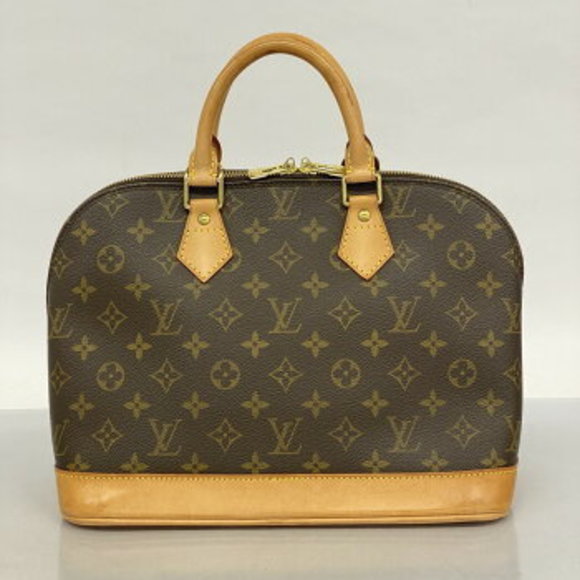 Louis Vuitton Monogram Alma Handbag Brown - Picture 9 of 9
